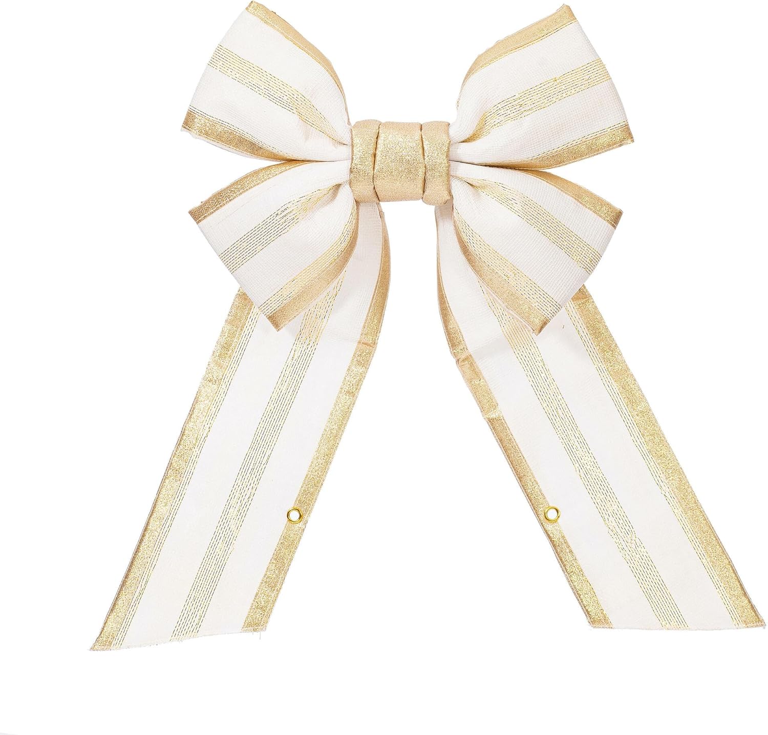 Vickerman 48" x 60" Burgundy-Gold Nylon Outdoor Structural Bow.