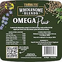 Vista 3 de Wholesome Blends Omega Plus Oil Supplement for Horses, 1 Gallon