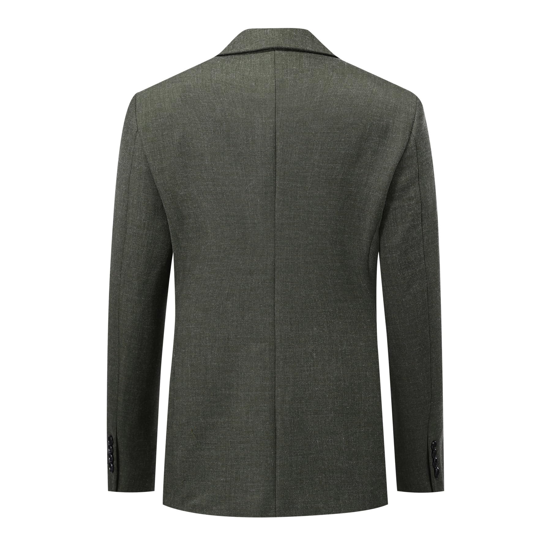YFFUSHI Abito da Uomo 2 Pezzi Completo Doppiopetto Formale con Risvolto a Punta Giacca e Pantaloni