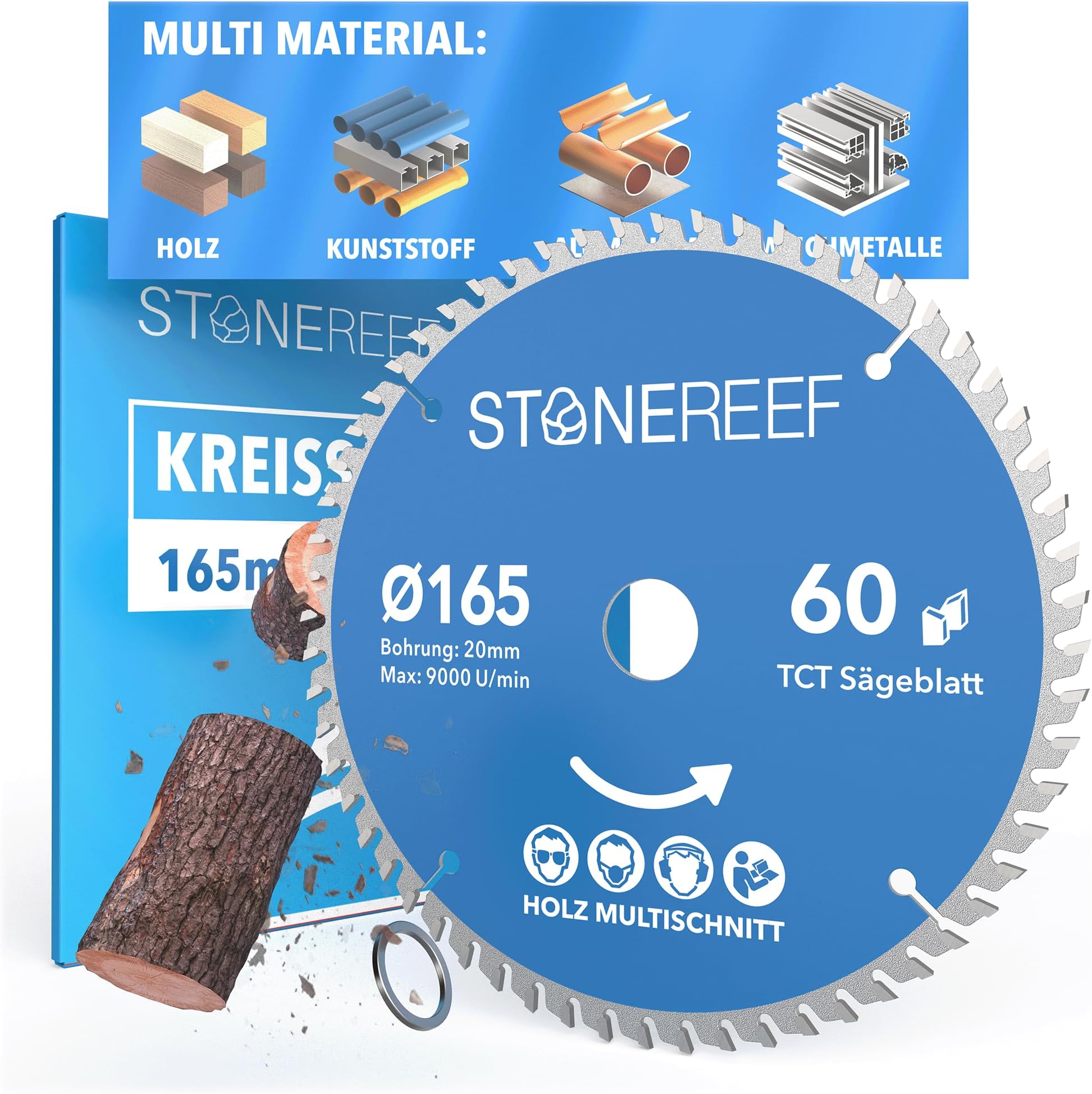 Makita Accessoires Cirkelzaagblad Hout | Efficut 165x20x1,4 25T 23g - B-62985 - B-62985