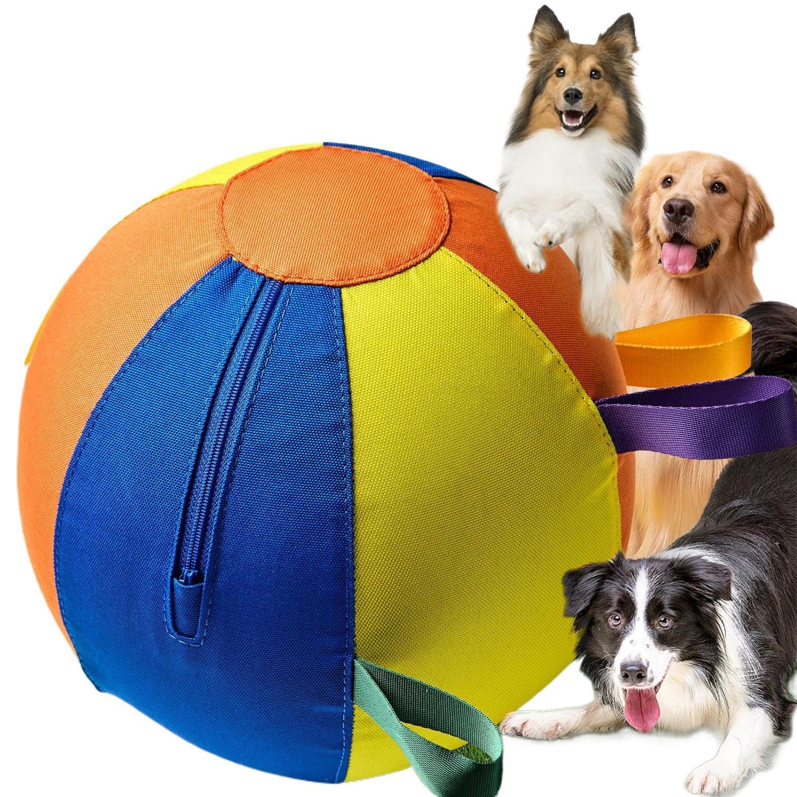 Pelota De Pastoreo Canino Juguete Acuático Gigante Inflable Antidesgarro | Juguetes Interactivos Para Perros Pastores Para Razas Medianas Y Grandes Juego Ejercicio Entrenamiento Parq