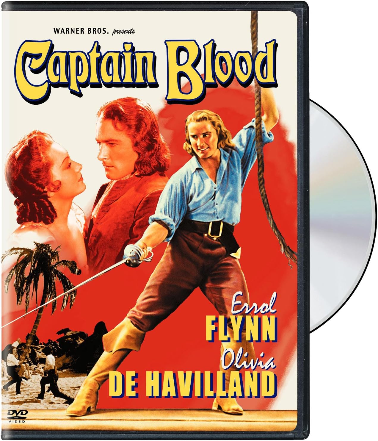 Captain Blood (1935) DVD - Eroll Flynn, Olivia de Havilland
