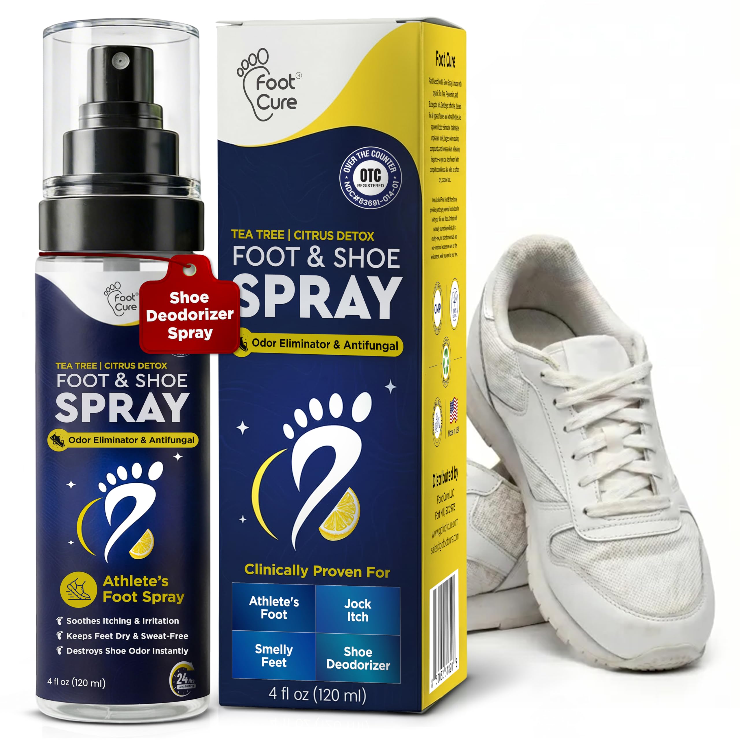 FOOT CURE Citrus Spray