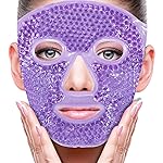 ZNCUETD Face Ice Mask Facial Ice Packs Gel Beads Hot Cold Compress for Post Oral, Dental, Nose,Facelift Plastic Cosmetic & Laser Surgery Recovery Puffiness Swelling Dark Circles & Headaches
