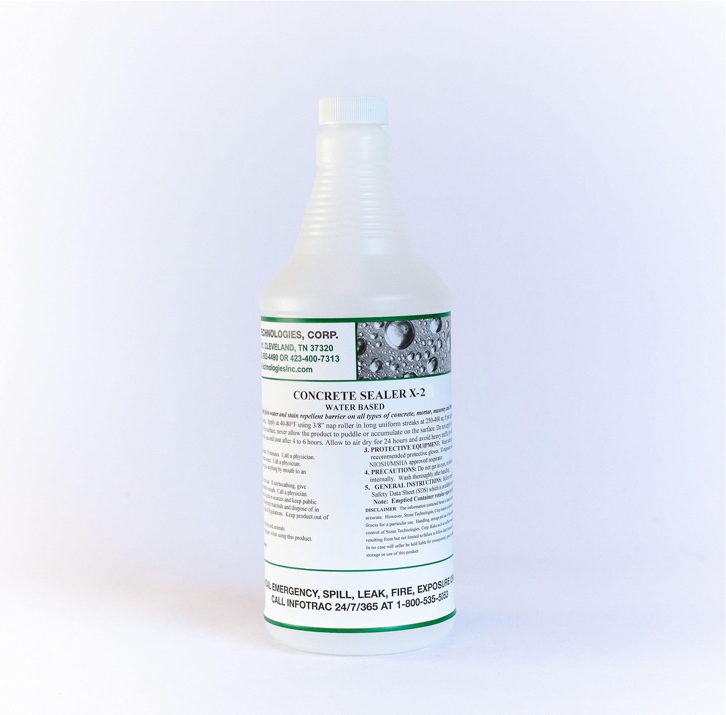 Silicate Based Hardener Densifier Concrete Sealer X-2 (1 Quart)