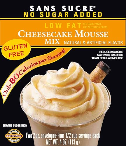 SANS SUCRE Cheesecake Mousse Mix - Sugar Free and Gluten
