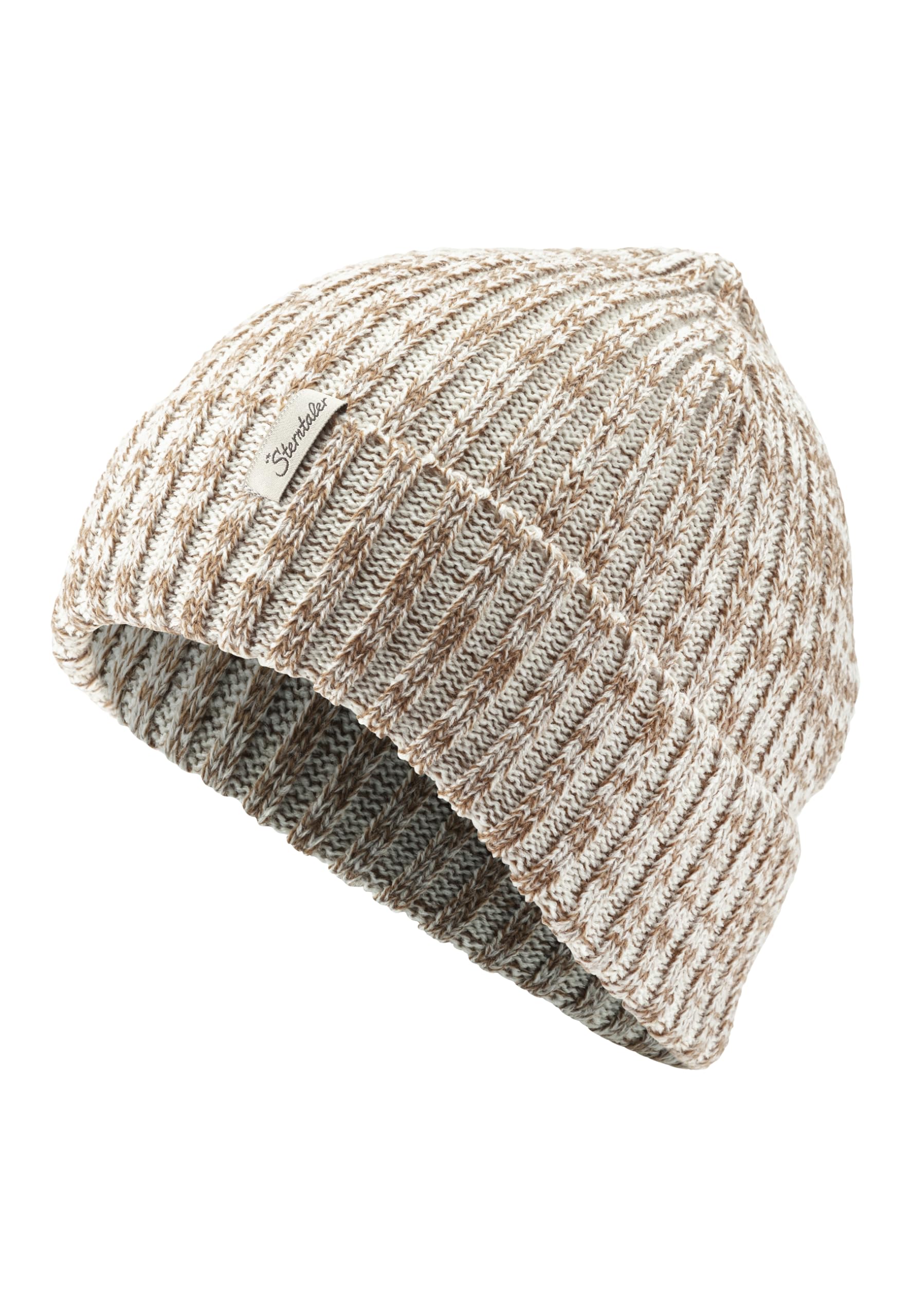 Sterntaler Women's Brown Melange Knitted Hat