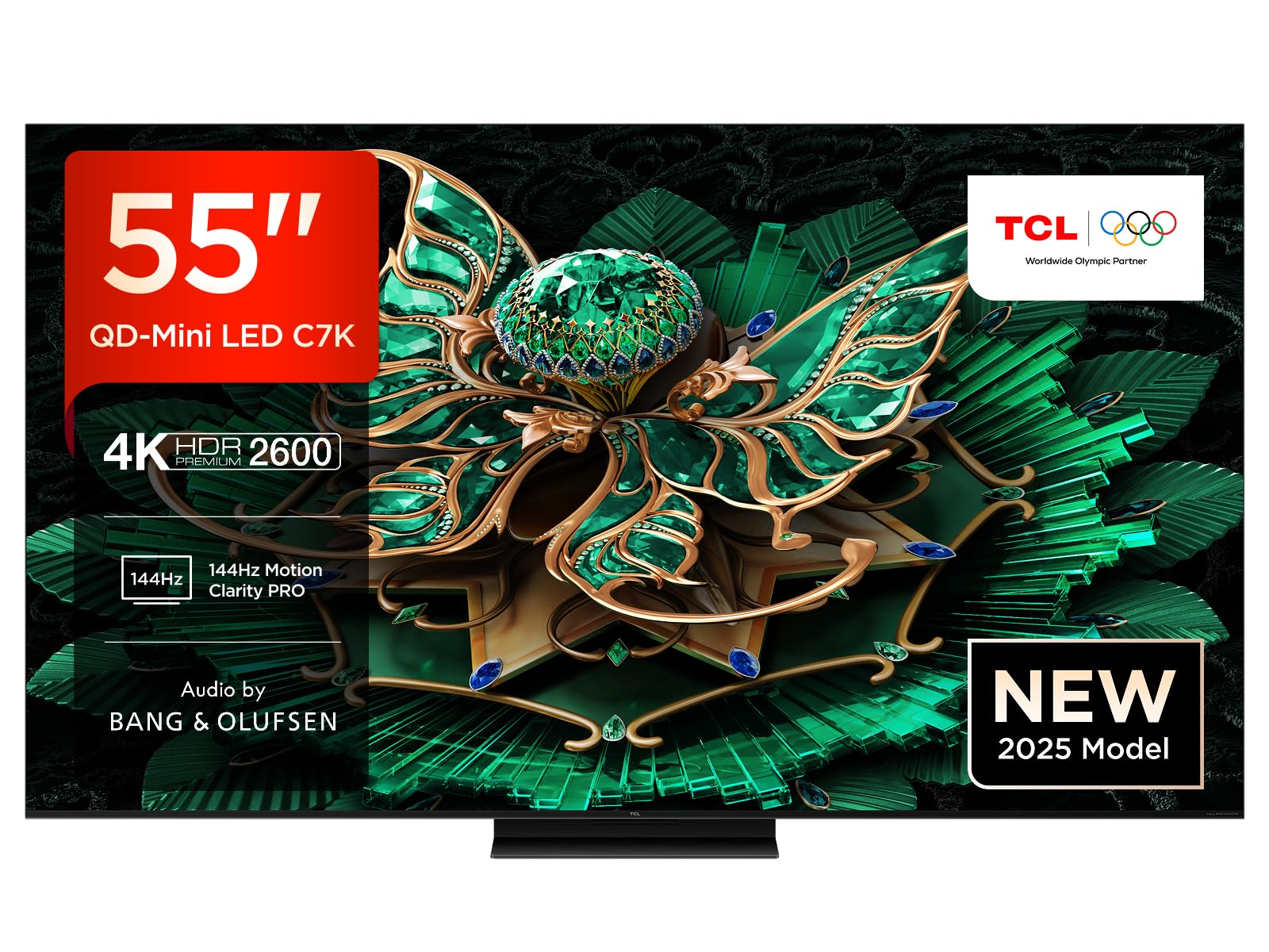 TCL 55C7K TV QD-MINI LED, 55 