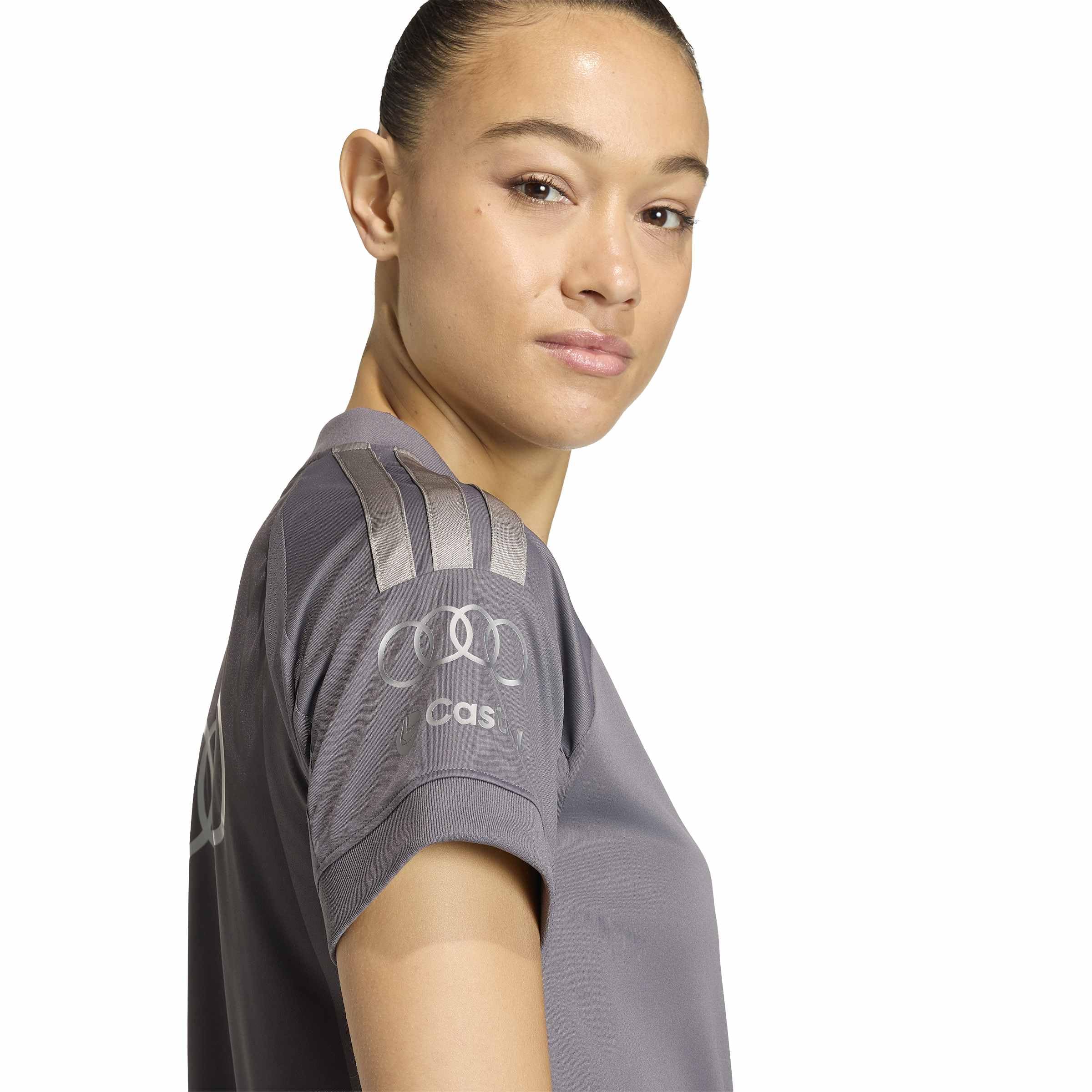 adidas Women's Camiseta Audi REVOLUT F1 Team Manga Corta Driver RÉPLICA