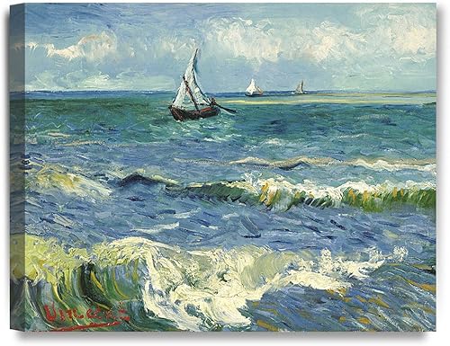 Vista 499 de DECORARTS - Almond Blossom Tree - Vincent Van Gogh Art Reproduction. Giclee Canvas Prints Wall Art for Home Decor 30x24