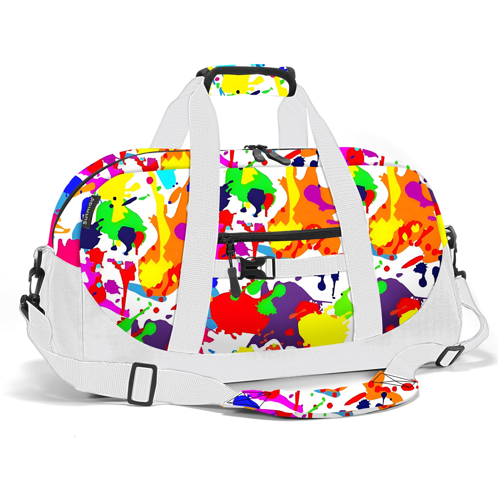 Stumdo Kids Overnighter Duffel Bags for kids, Carry-On Size & Ideal for School Practice or Overnight Travel Weekender Tote for Travel Gym Sport bag