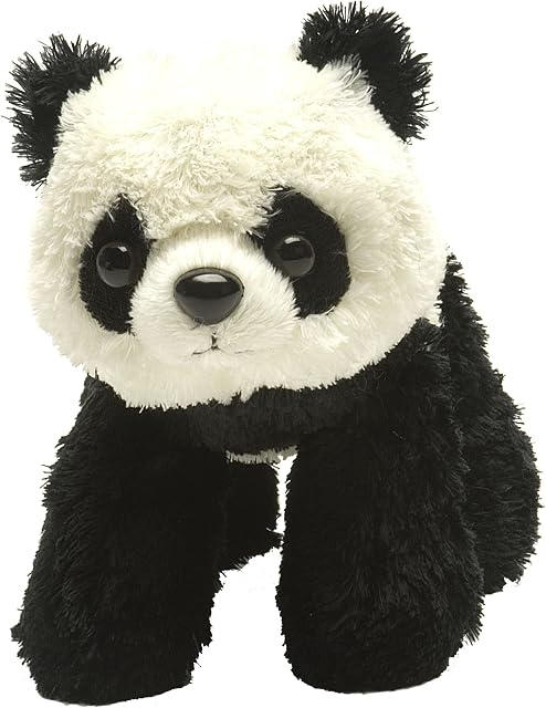 Wild Republic 16245, Panda Hug'ems Soft, Gifts for Kids, Cuddly Toy, 18 cm