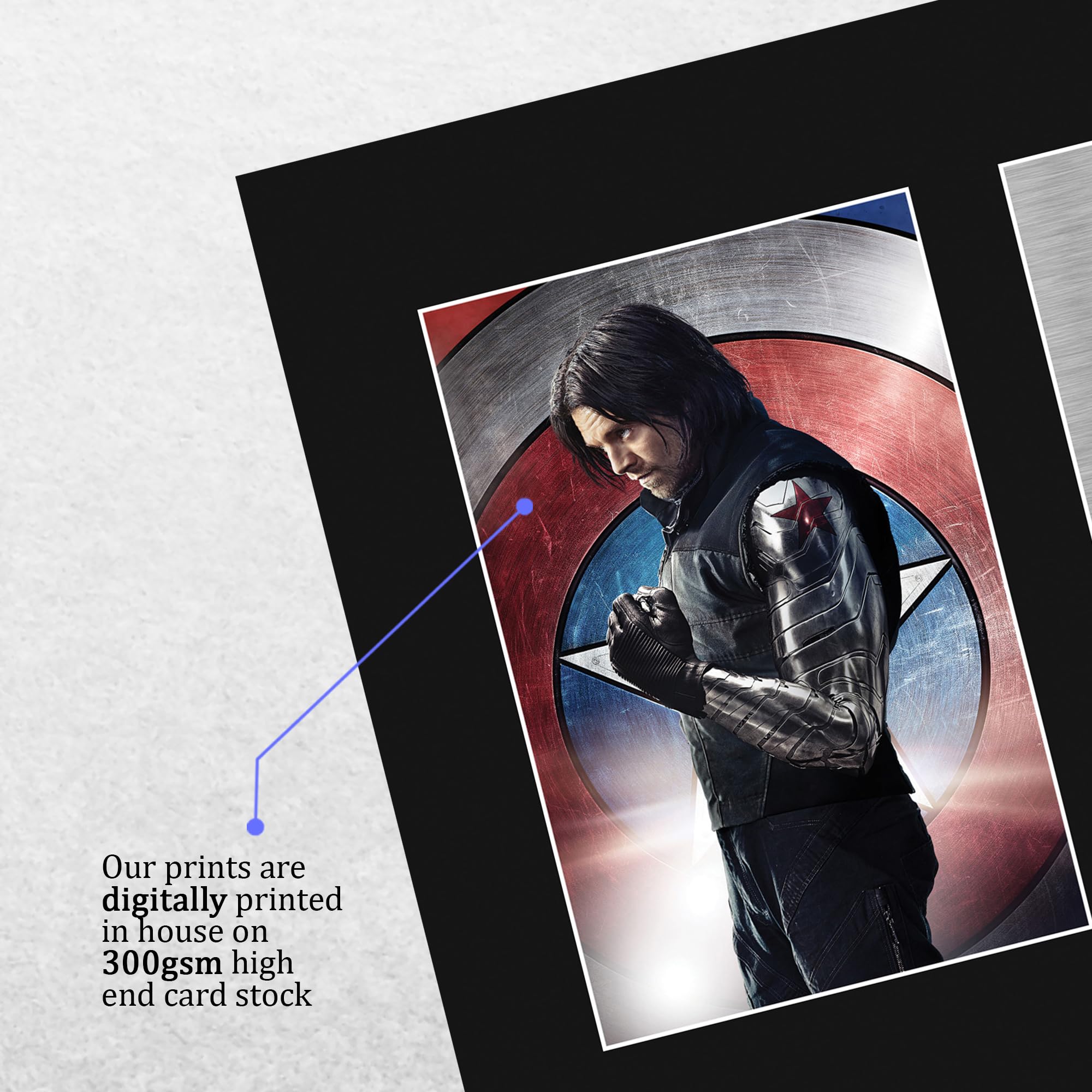 Amazon.com: HWC Trading Sebastian Stan Bucky Barnes Gifts Printed 