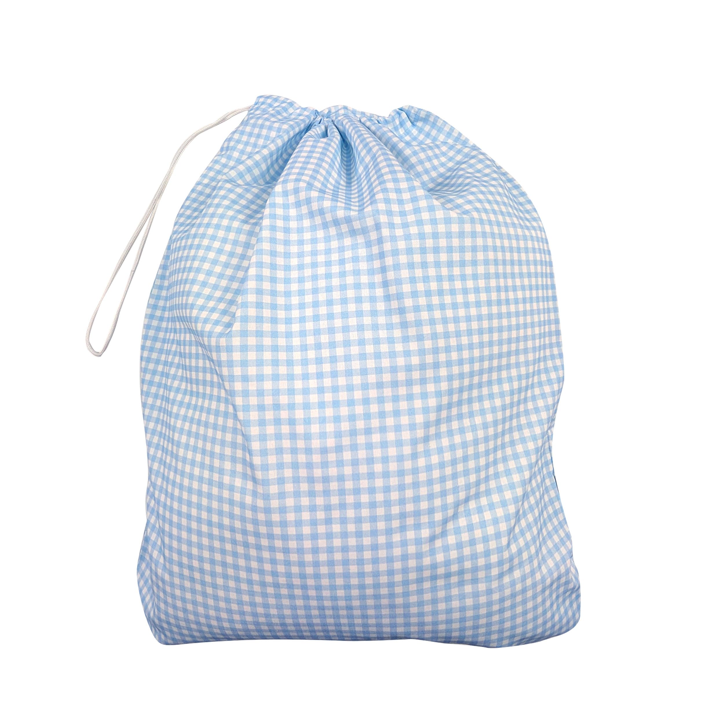 Panini Tessuti Saco de Dormir y Saco de guardería para bebés de 2 a 6 años - Tejido Acolchado 100% algodón, para Dormir en la guardería y en casa - Made in Italy (Saco de Dormir Cuadrados Azules