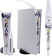 Nova versão 2.0 rede de proteção contra poeira para console PS5, barreira de dissipador de calor PS5 capa antipoeira à prova de poeira para PlayStation 5 versão de unidade óptica/versão digital acessórios de console de jogos (Luffy)