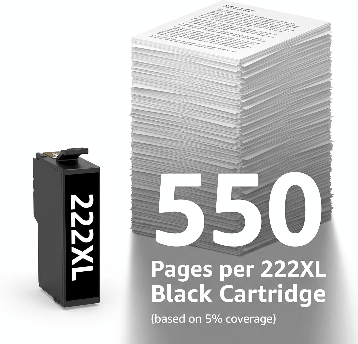 Remanufactured Ink Cartridges Compatible with Epson 222 222XL, for WF-2960 and XP-5200 Printers 4 Pack image 3