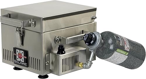 Miniatura 6 de Solaire SOL-IR8A Anywhere Mini Parrilla de gas propano infrarrojo personal, acero inoxidable