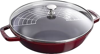 Staub 両手鍋 30cm 赤 40511-345 Staub 両手鍋 30cm 赤 40511-345 Amazon.co.jp: staub ストウブ