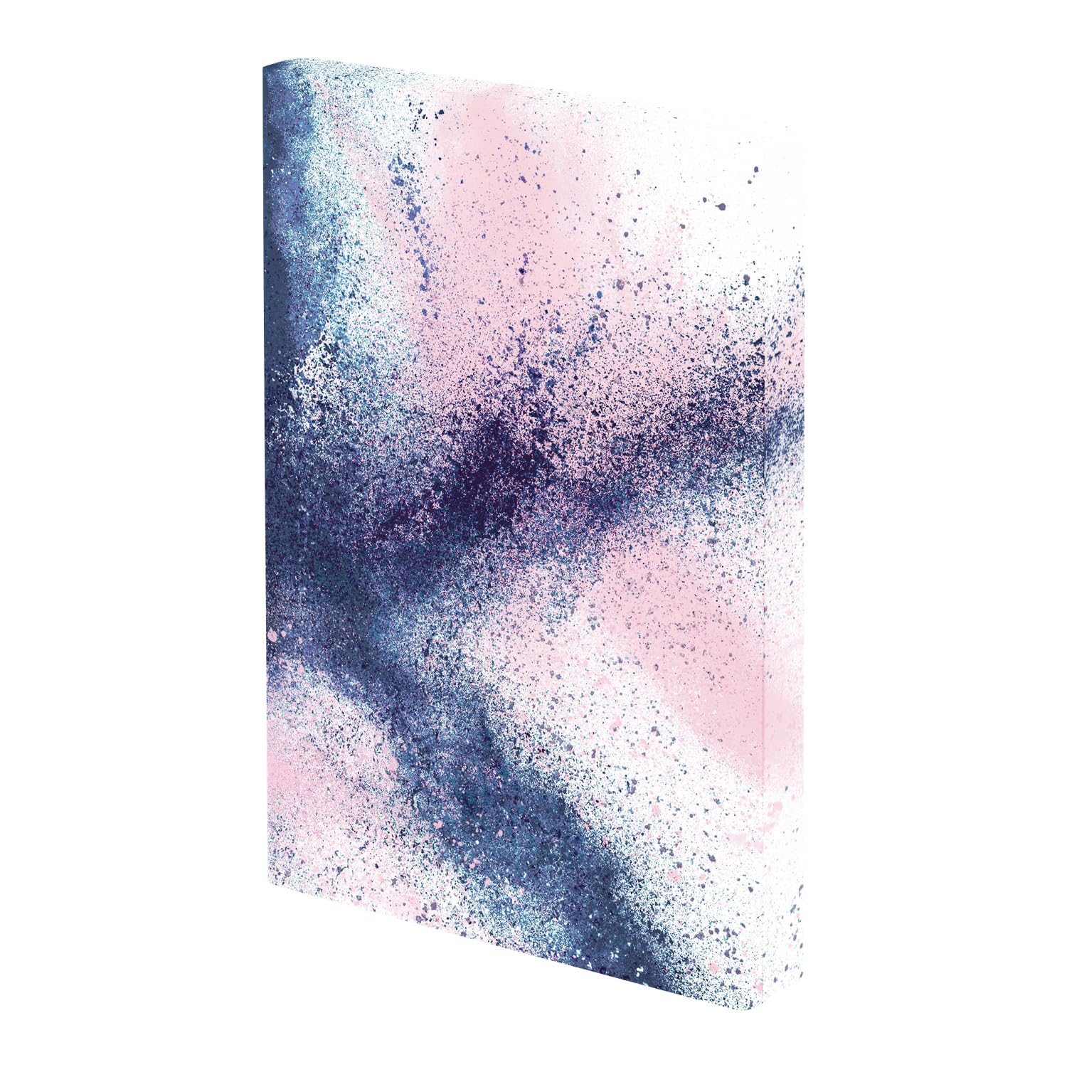 Nuuna Notizbuch A5+ Composition L - Splash, veganer Einband weiß