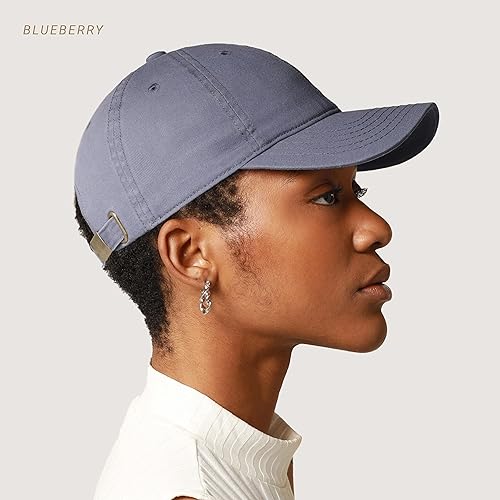 Miniatura 3 de CHOKLIDS Everyday - Gorro unisex de béisbol de algodón prémium para hombres y mujeres ajustable ligero estilo polo con ala curvada