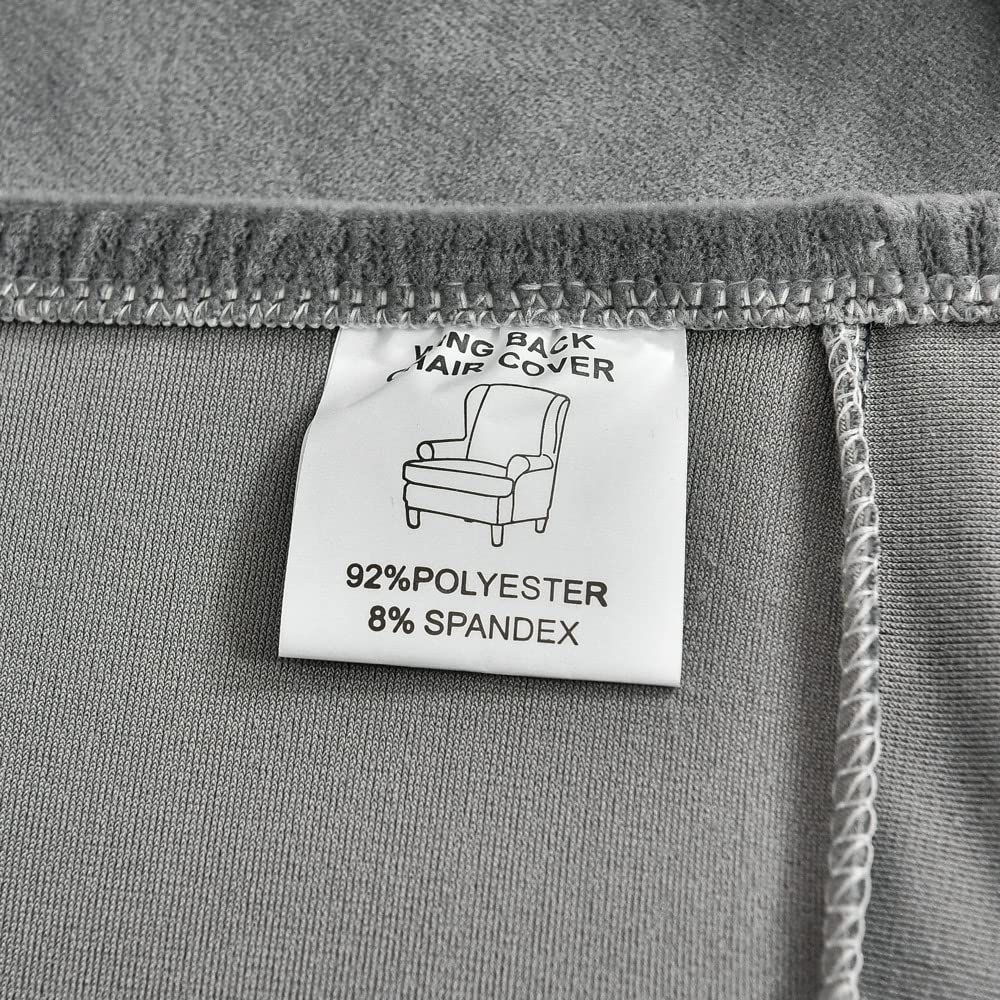 Highdi 2 Pezzi Copripoltrona Elasticizzato 1 Posto Copridivano