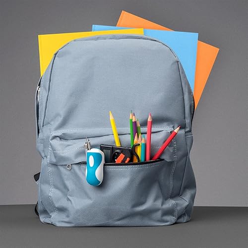 Miniatura 5 de FILE-EZ Carpetas de dos bolsillos con cierres de 3 puntas, colores surtidos, paquete de 25, papel texturizado duradero, acabado mate, tamaño de hoja