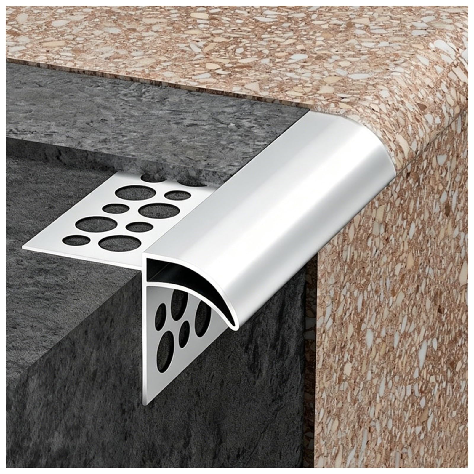 LXLZYXSF Roof Molding Strip Paintable Aluminum Drip Edge Diverter, Exterior Rain Protection Trim for Windowsill Wall Corner, Easy Installation(W 50mm(2"),L 230cm/90.6")