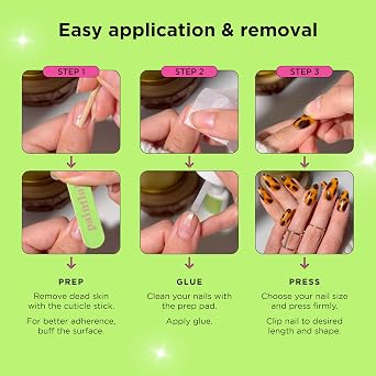 PaintLab Brush-On Nail Glue for Press-Ons, Professional Adhesive for Acrylic Nails, Vegan & Cruelty-Free, Easy Application, Long-Lasting, Fast-Drying, 0.21oz