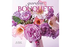 Graphique 2024 Garden Bouquets Mini Wall Calendar
