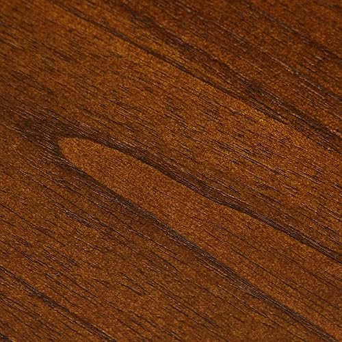 Miniatura 6 de Christopher Knight Home Hoyt Mesa auxiliar de madera, nogal, 20.08 pulgadas x 20.08 pulgadas x 22.05 pulgadas (profundidad x ancho x alto)