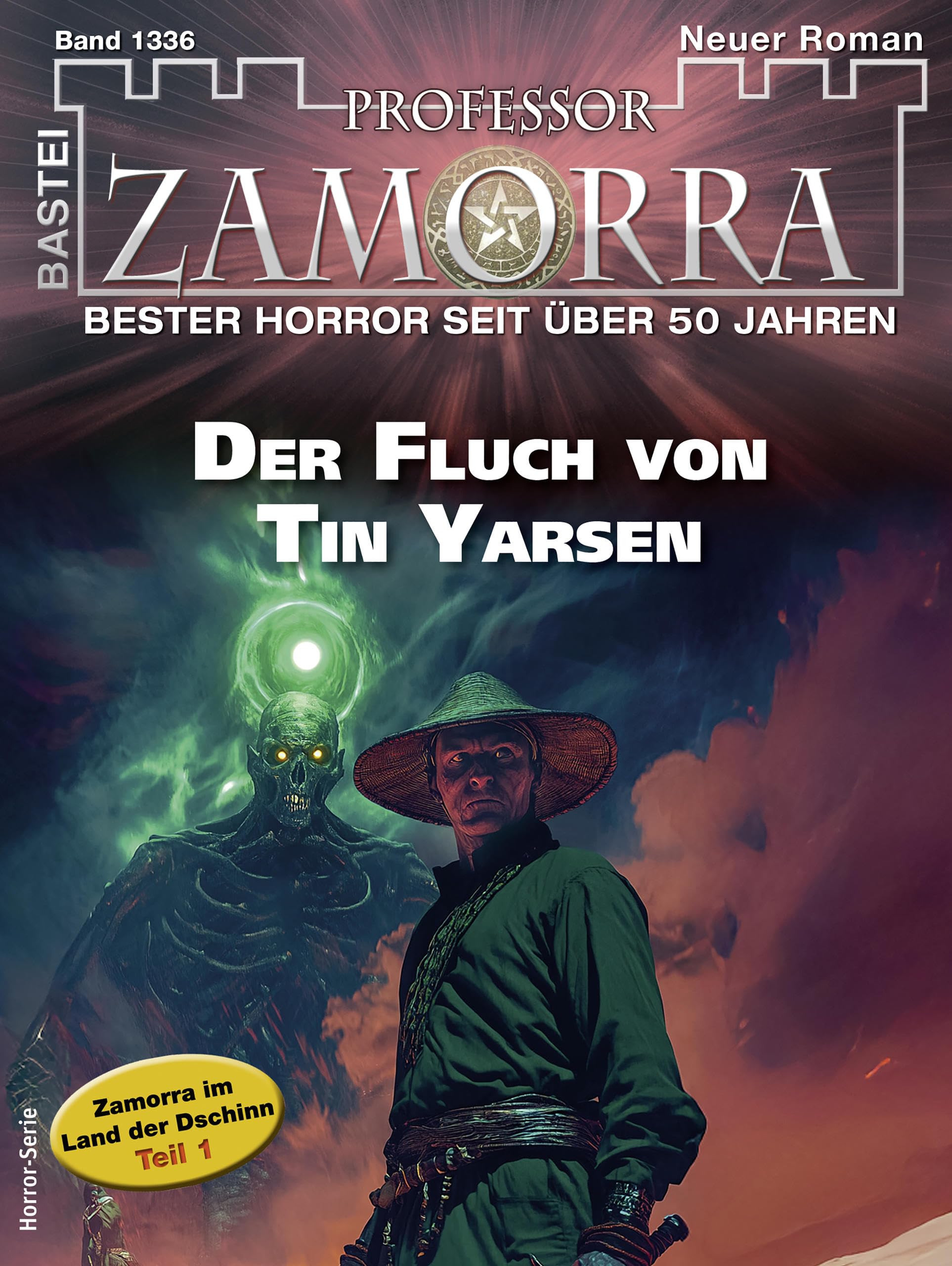 Cover of Professor Zamorra, #1336: Der Fluch von Tin Yarsen