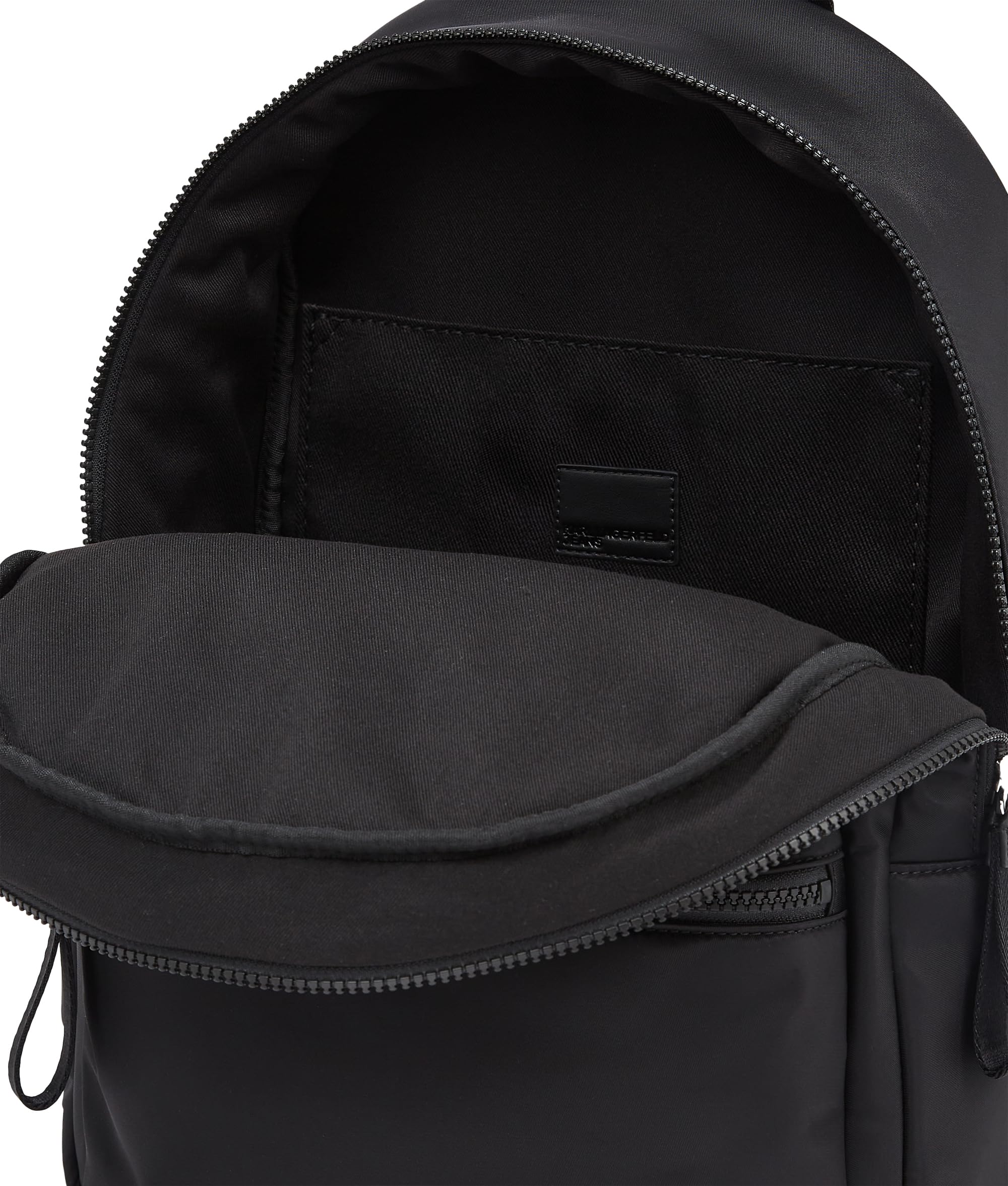 Karl Lagerfeld Jeans Mujer Essential Nylon Back Pack Black One size