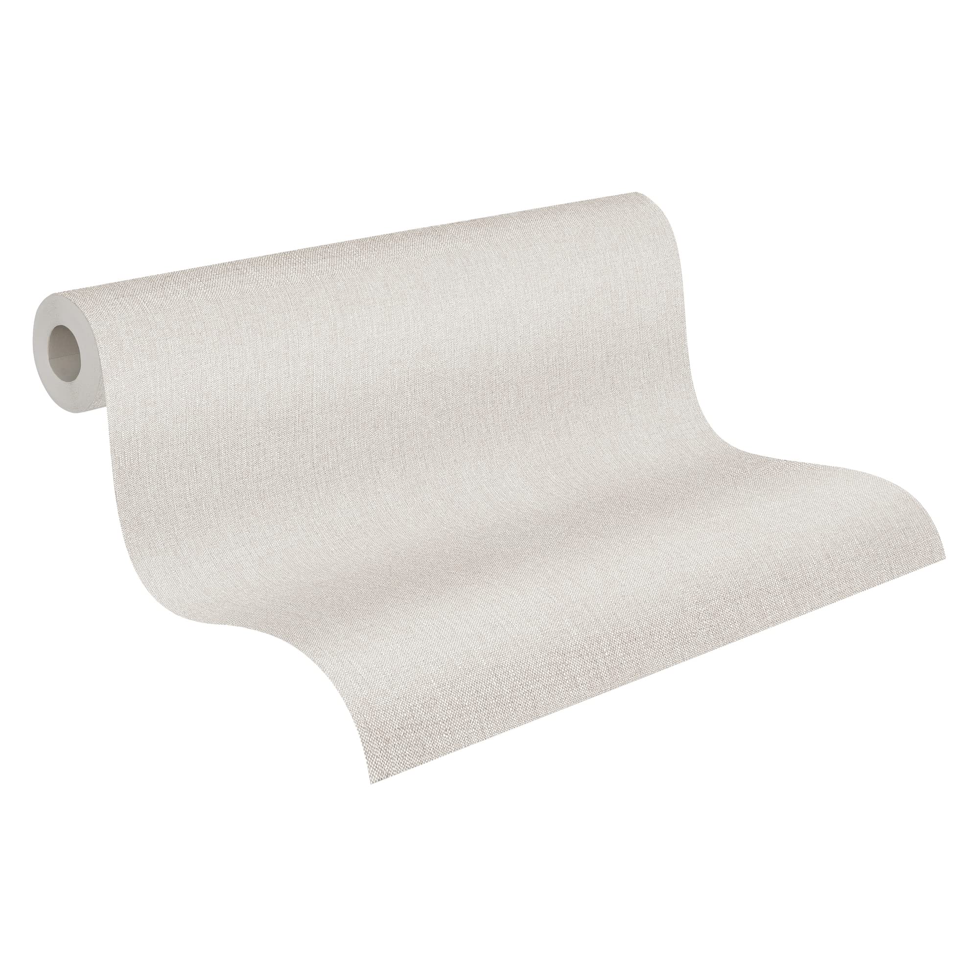 Papier peint intissé beige uni Livingwalls 36378-4 rouleau 10m
