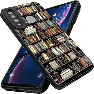 Funda para Huawei P30 Lite, Delgado Suave Silicona Negro Carcasa con Estanterías Creativos Dibujos, Antigolpes Anti-arañazos Protectora