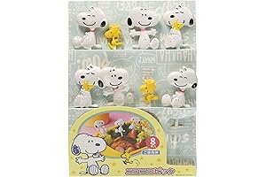 Torne PN-6 Snoopy Bento Picks, Character Valve, Deco Bento Lunch Box, Niconico, 8-piece Pack
