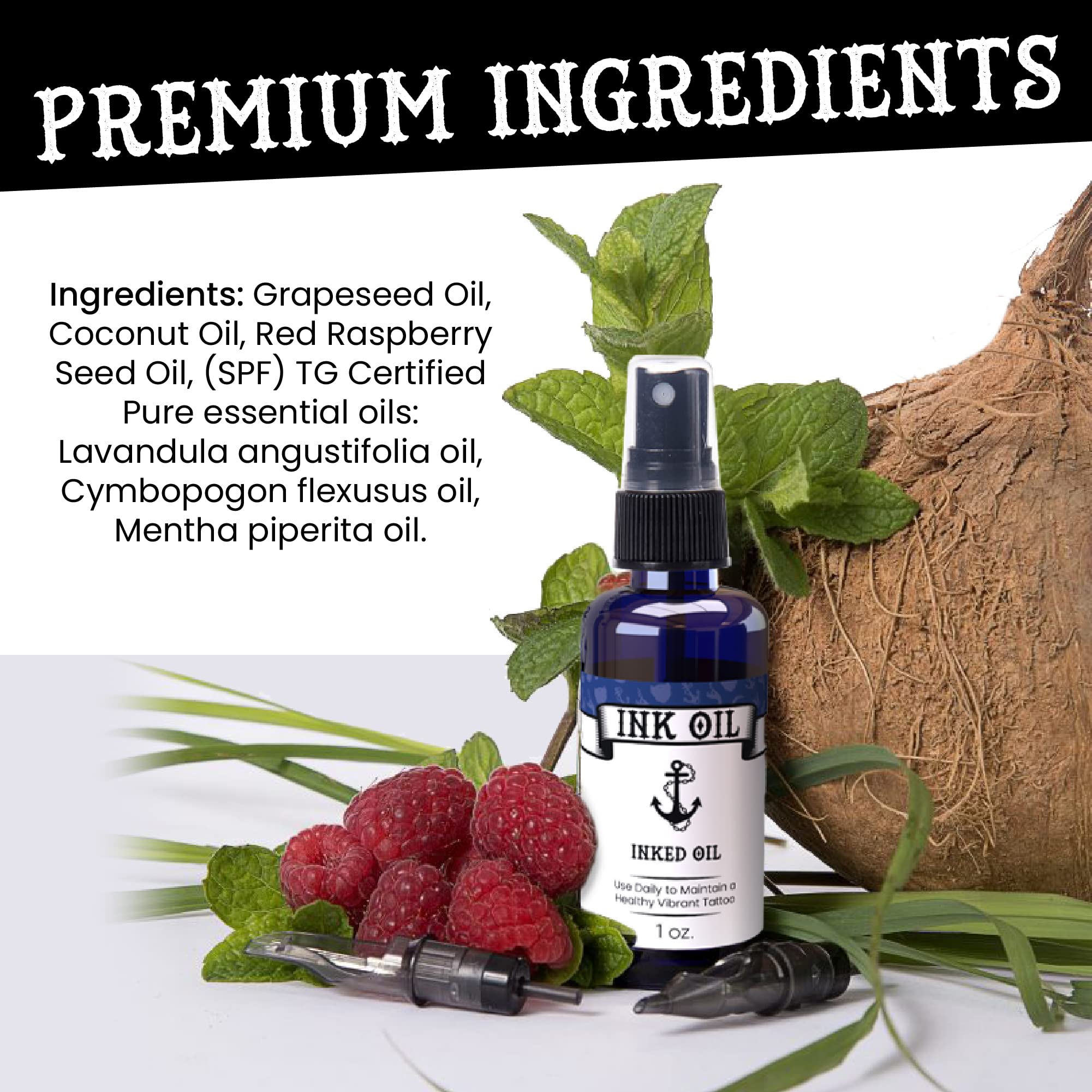 Natural Oil Tattoos Ink Absolution/Oil Soothing Tattoo Wash And Oil