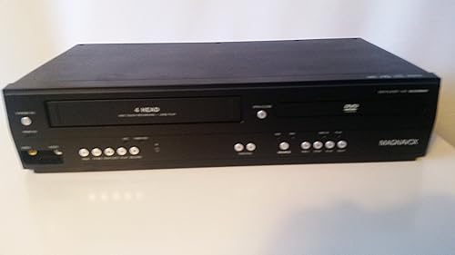 Magnavox DV220MW9 Reproductor de DVD/Sintonizador VCR Combo, Reacondicionado MAGNAVOX