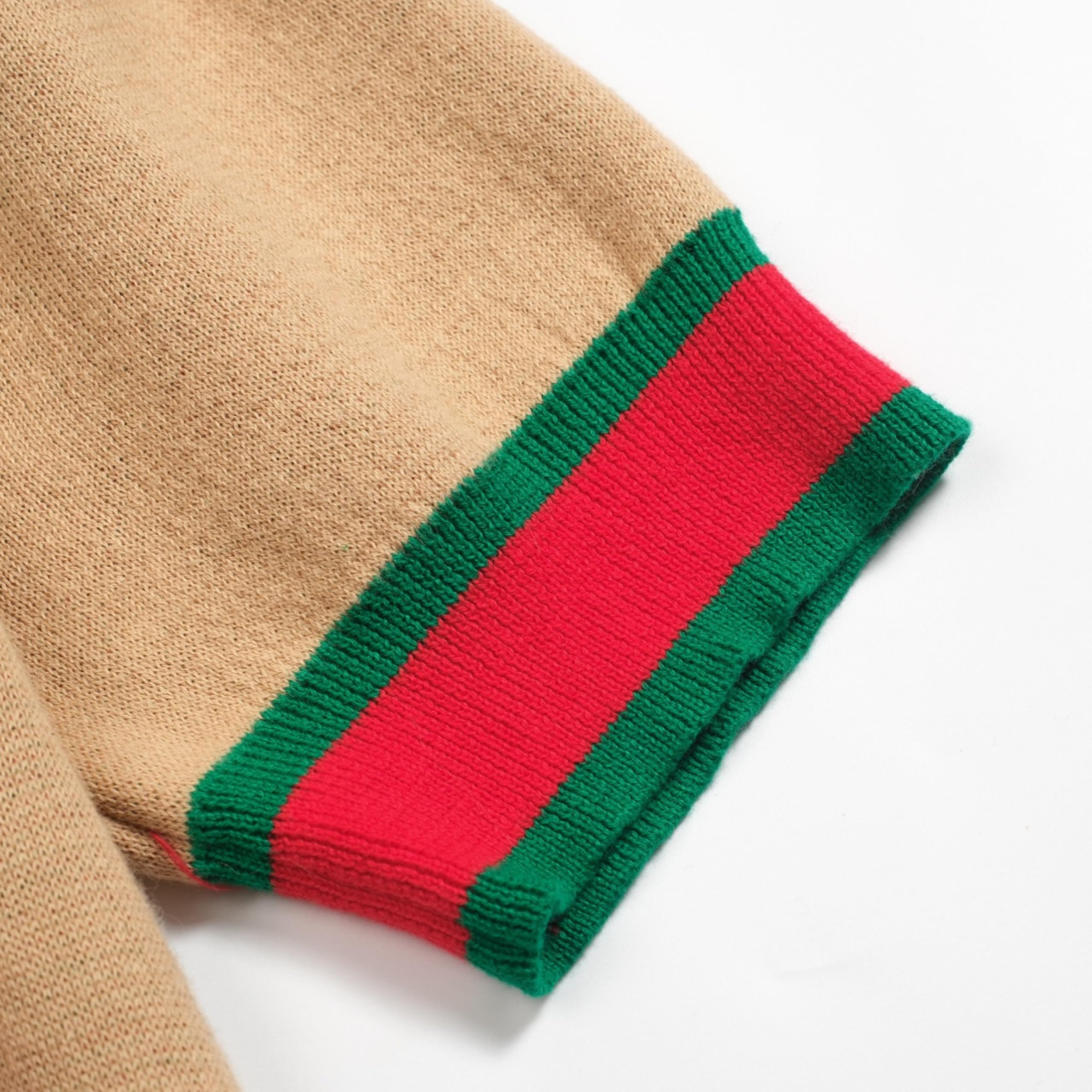 OXKNIT Damen Poloshirt Kurzarm Grün Polohemd mit V-Ausschnitt, Puffärmeln und Tierblumen Jacquardmuster
