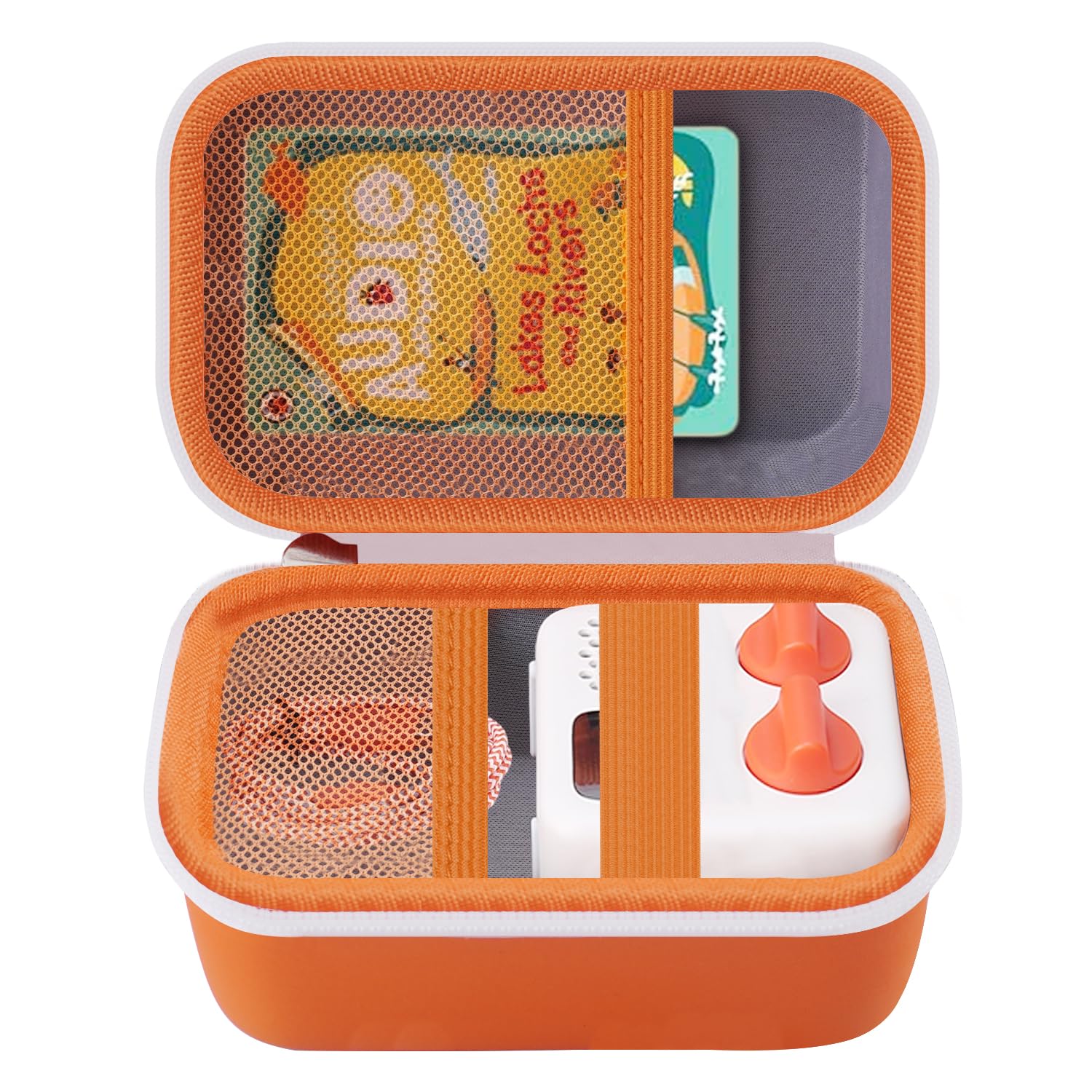 HESPLUS Hard Case for Yoto Mini (2024 Edition) Kids Audio Music Player, Portable Travel Storage Holder Box Bag for Kids Speaker Plays Audiobook Cards (Case Only)