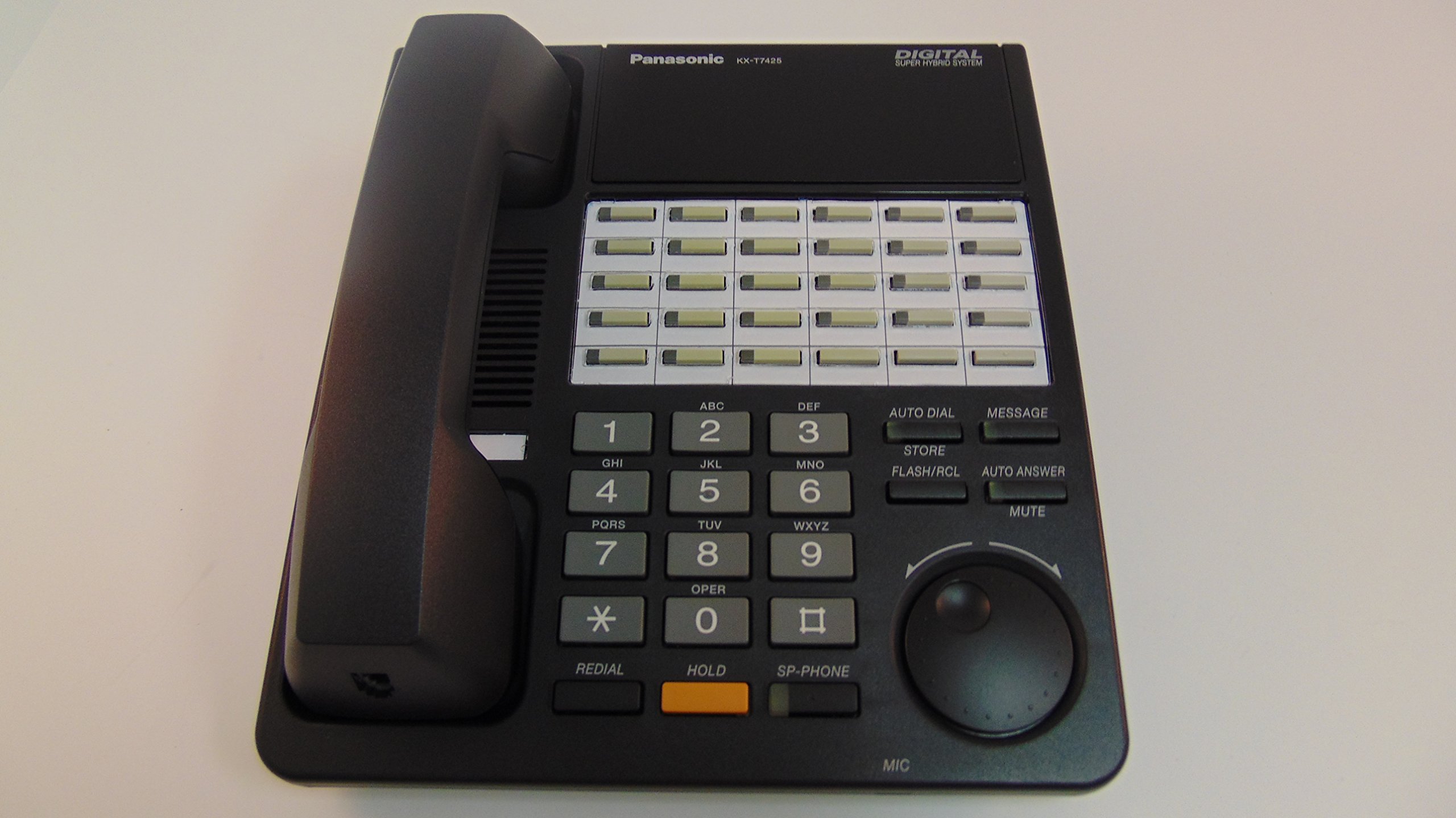 Panasonic KX-T7425-B Black Phone