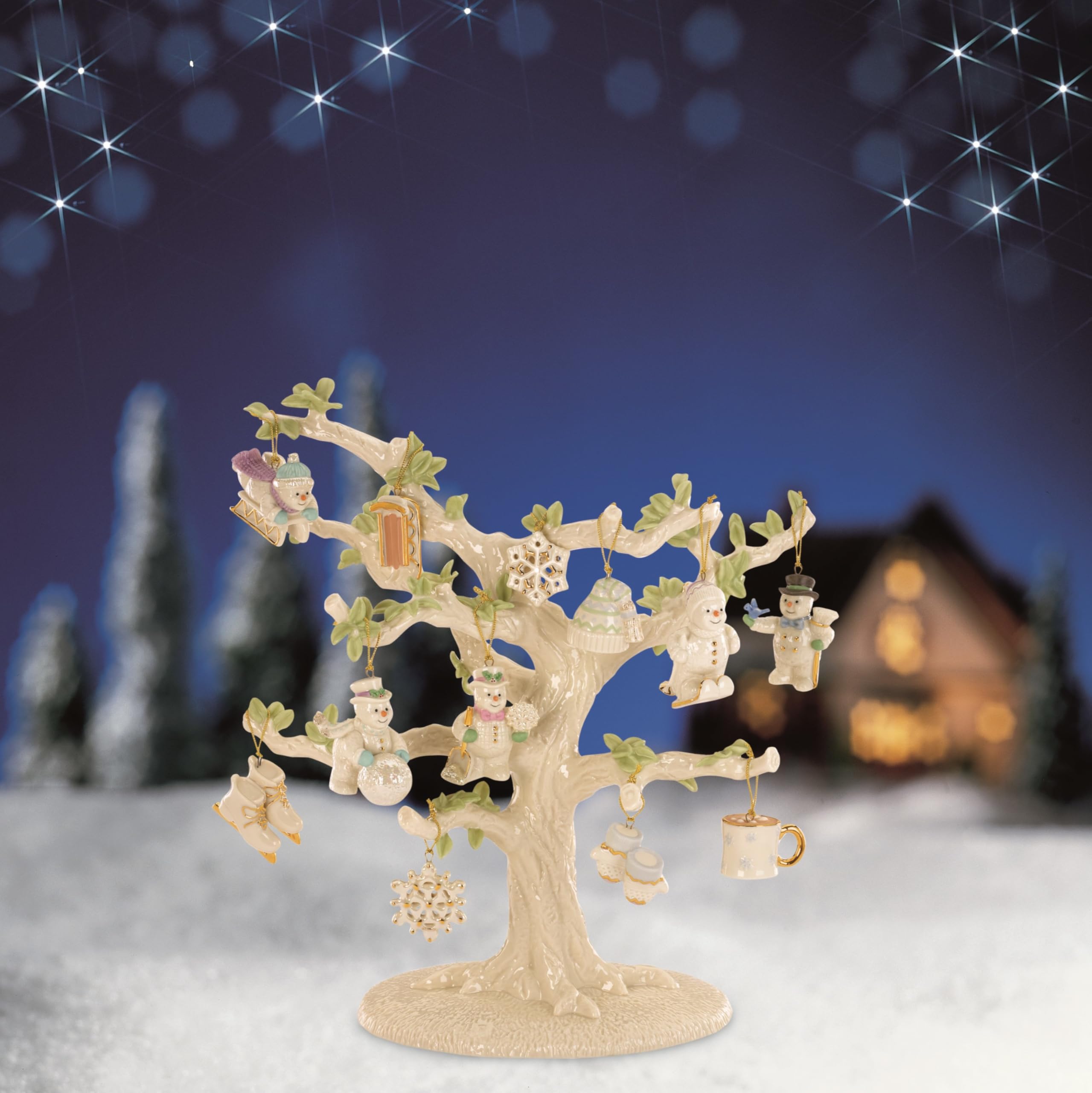 Amazon.com: Lenox 896635 Snow Pals Christmas 12-Piece