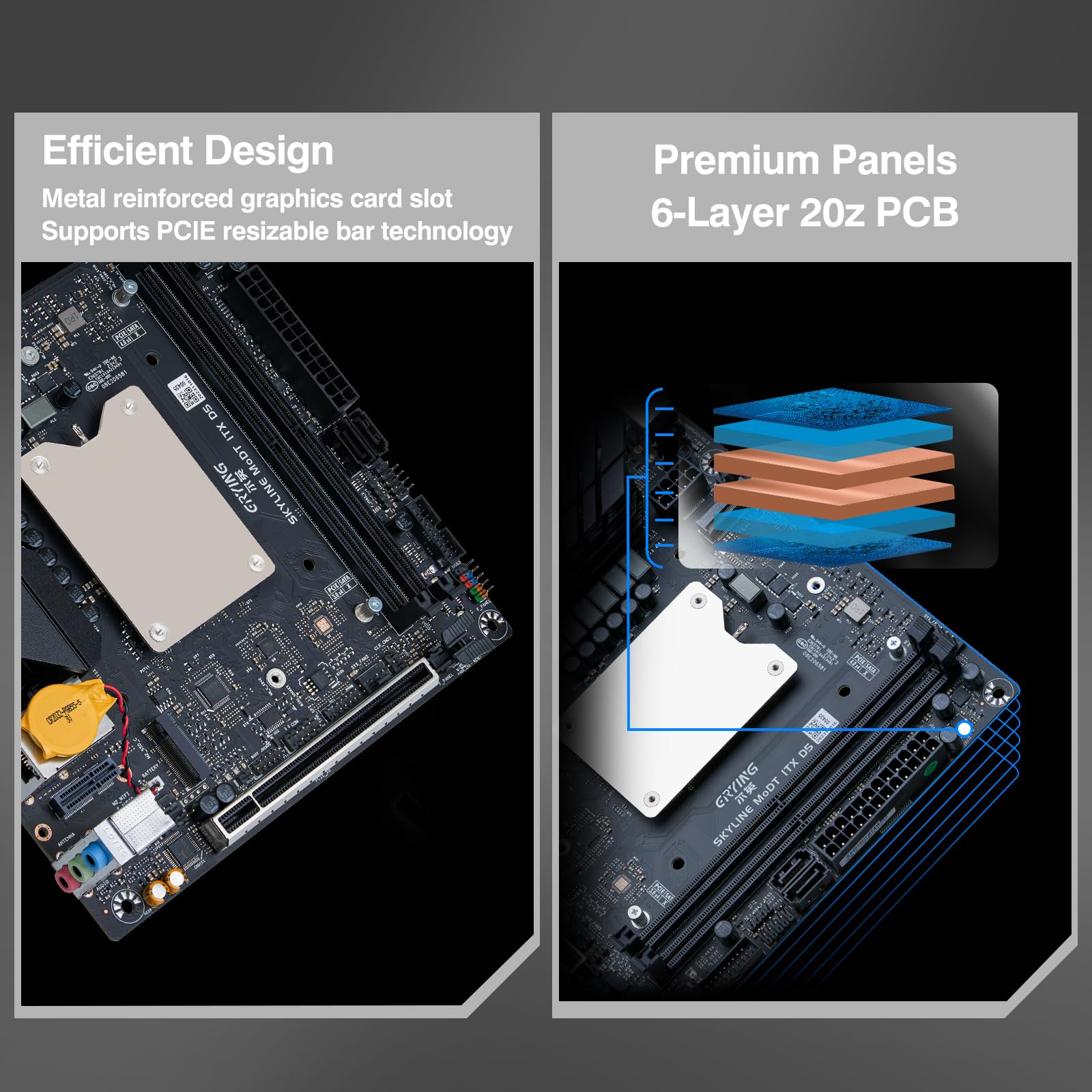 Amazon | ERYING Mini ITX CPUマザーボードコンボ - Intel Core i7