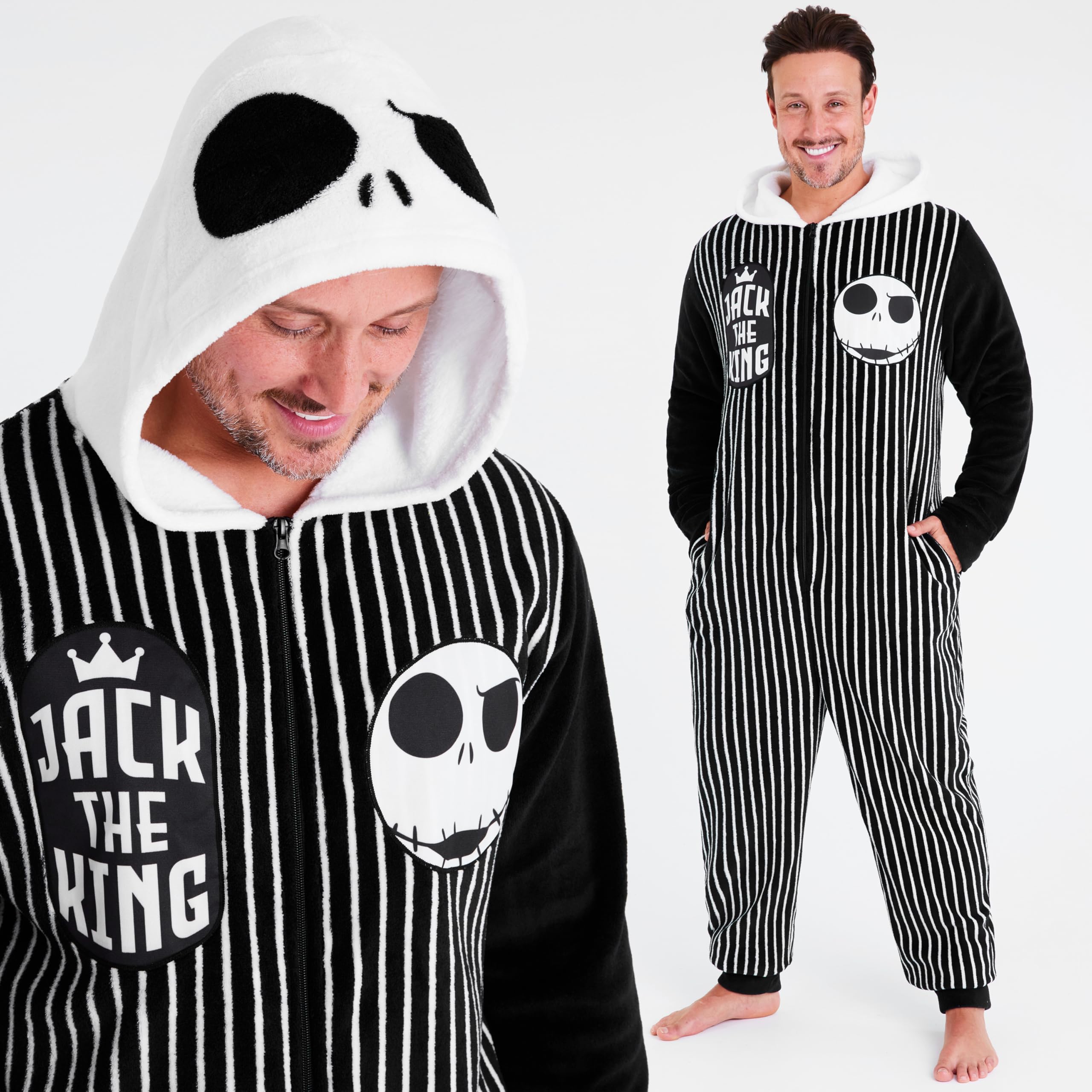 Disney The Nightmare Before Christmas Pijama Entero para Hombre