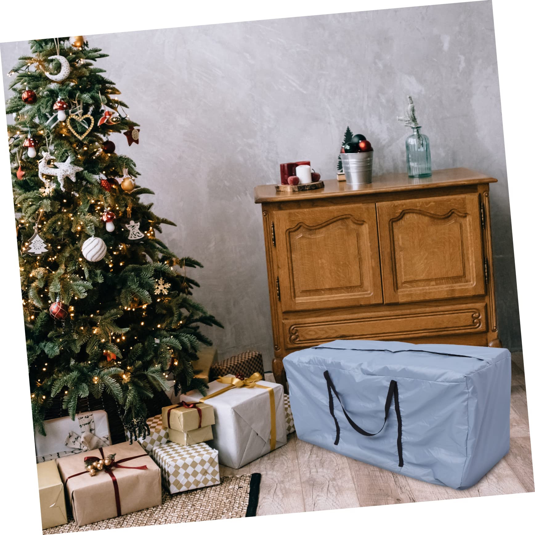 Sacchetto per Albero di Natale Borsa Portaoggetti per Mobili Organizer per Casa