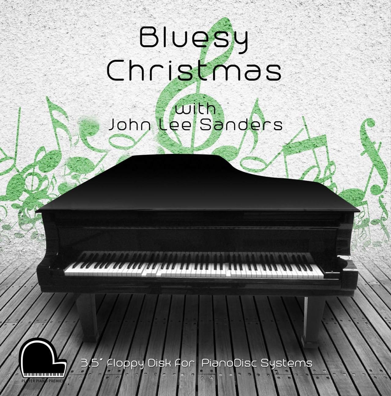 Bluesy Christmas - PianoDisc Compatible Player Piano Music on 3.5" DD 720k Floppy Disk