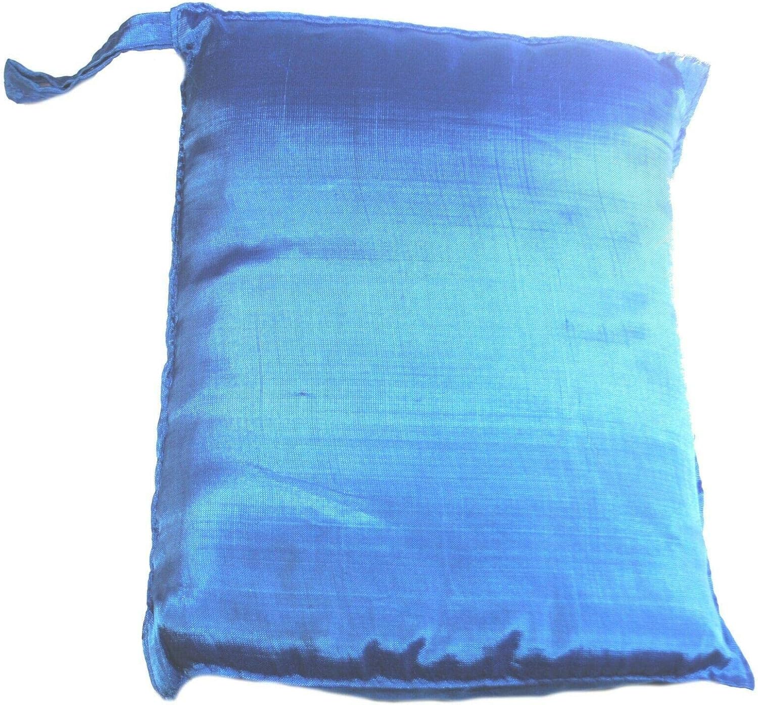 Luxury Fair Trade Oriental Silk Double Sleeping Bag Liner - Choice of Colours (Sky Blue)