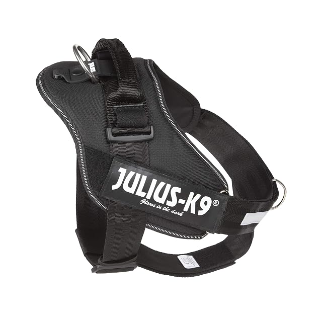 Foto 3 de 8 de Julius-K9, Arnés de Perro IDC Powerharness con Control Frontal en Y, tamaño: 2, Negro
