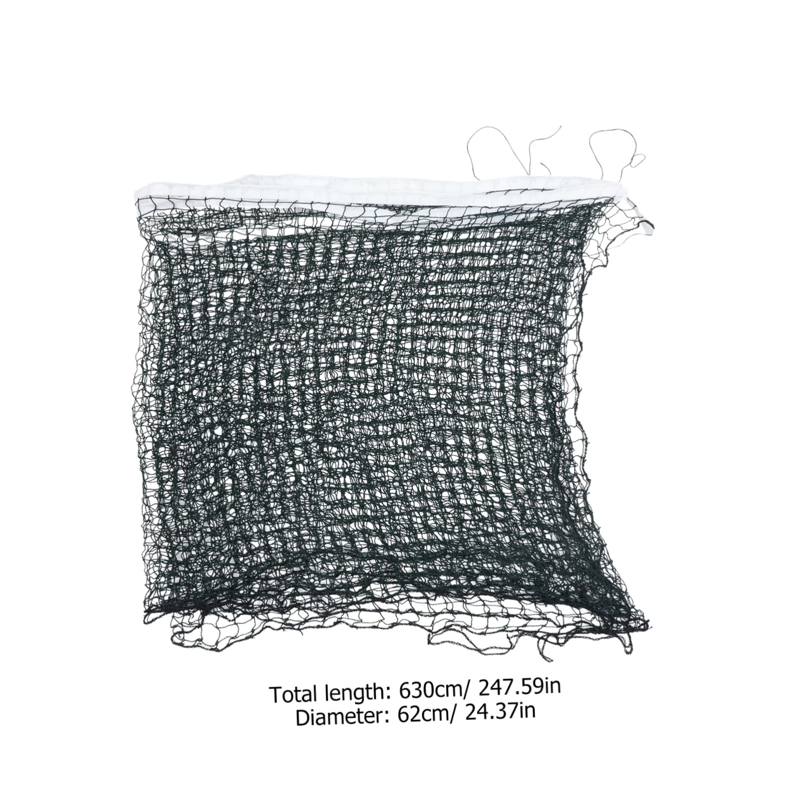 Toddmomy Portable Professional Badminton Net Durable Nylon Rope Braided Design for Backyard Training Easy Installation for Use Dark Blue