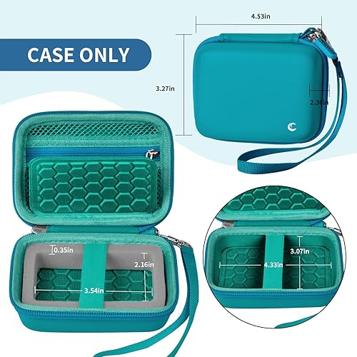 Vista 75 de AbergBest 21 Mega Pixels 2.7" LCD Recargable HD/Kodak Pixpro/Canon PowerShot ELPH 180/190 / Sony DSCW800 / DSCW830 - Funda protectora para cámara