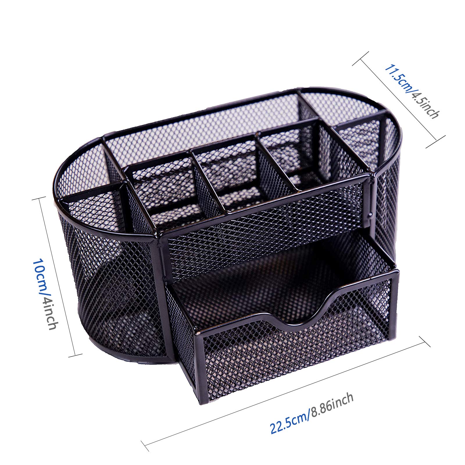 MDHAND Desk Organizer with Drawer, Desktop Organizer and Accessories